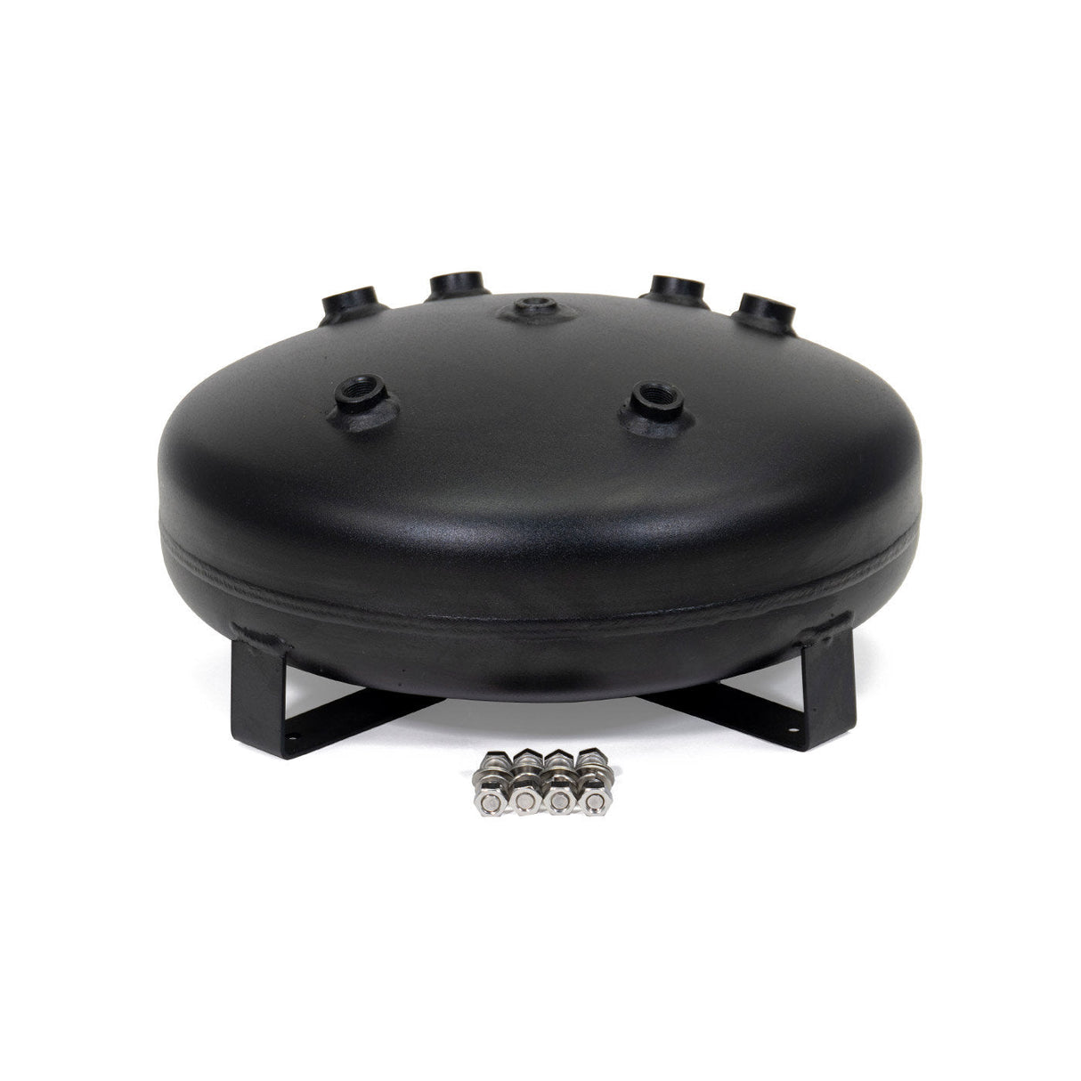 4 Gallon Pancake 8 Port Steel Air Tank HornBlasters