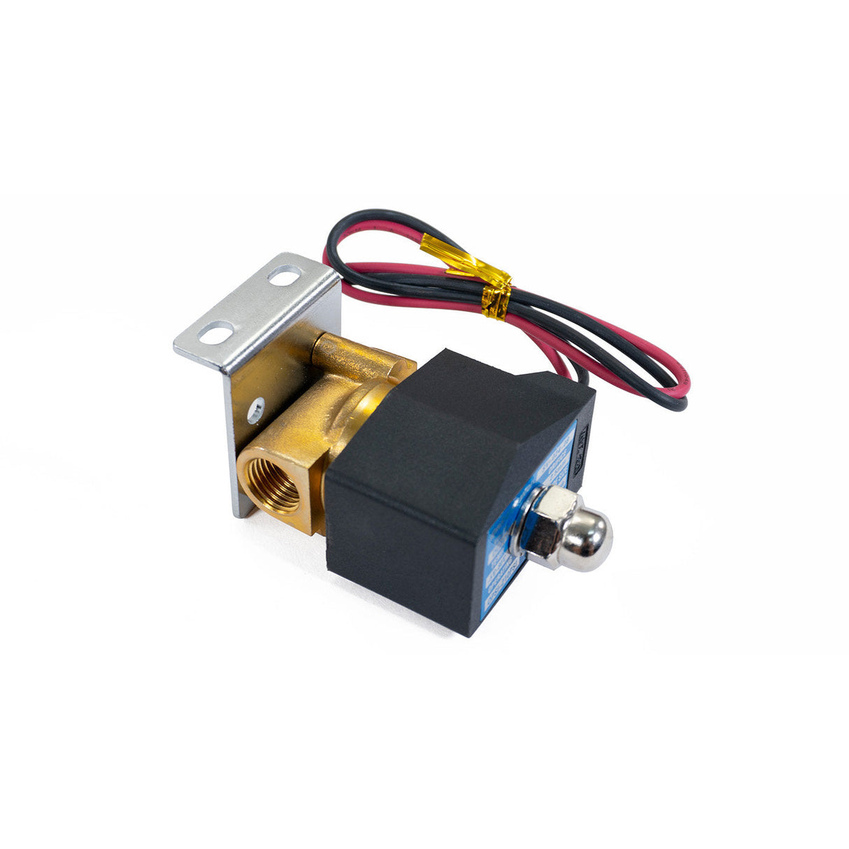 HornBlasters Brass 1/4" 24 Volt Electric Air Valve HornBlasters