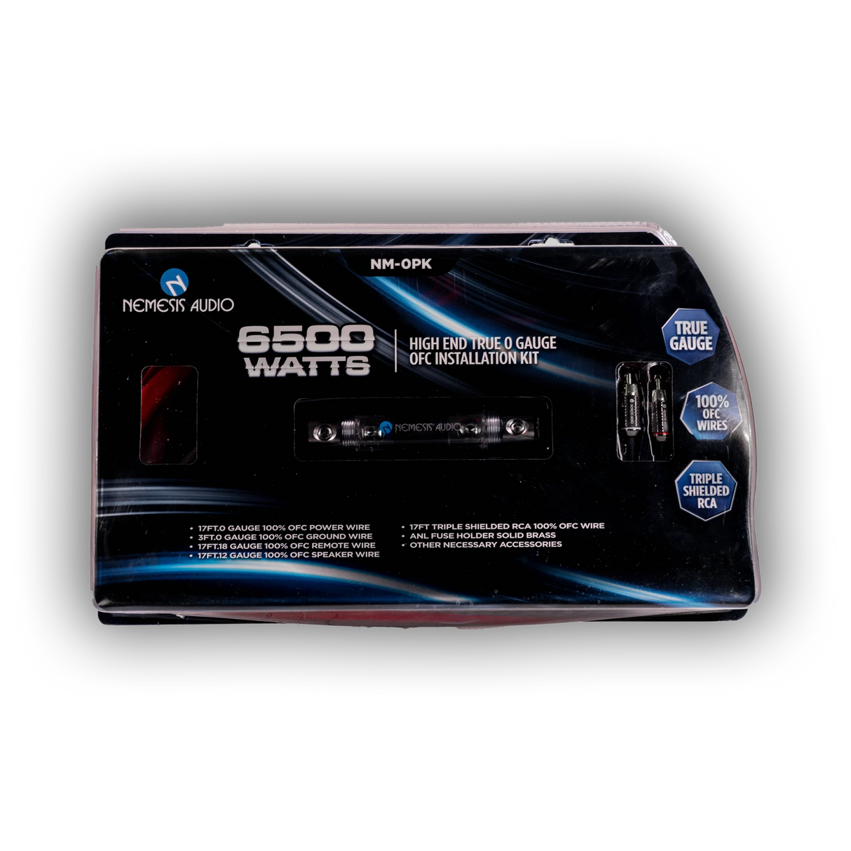 Nemesis Audio NM-0PK 100% OFC 0G Amp Kit Nemesis Audio