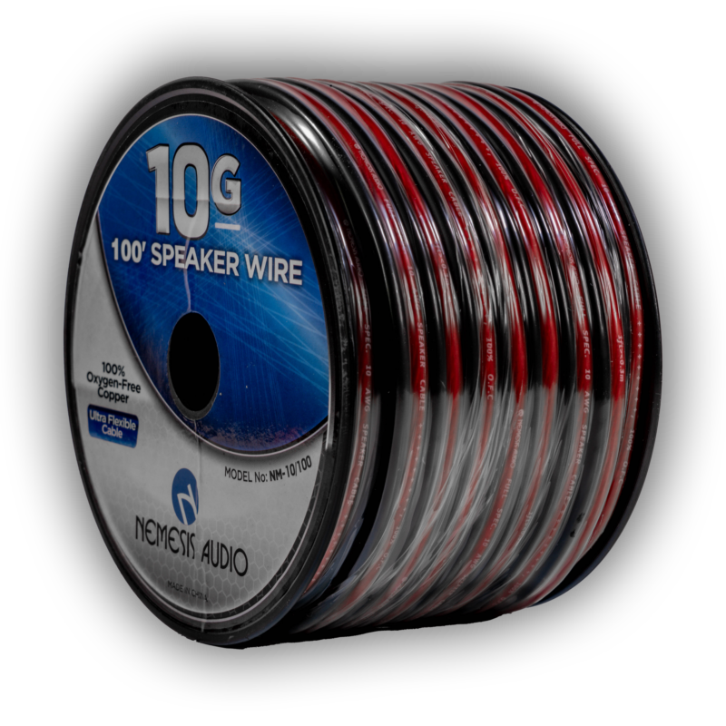 Nemesis Audio NM-10/100 10 Gauge Copper Speaker Wire - 100 Ft Nemesis Audio