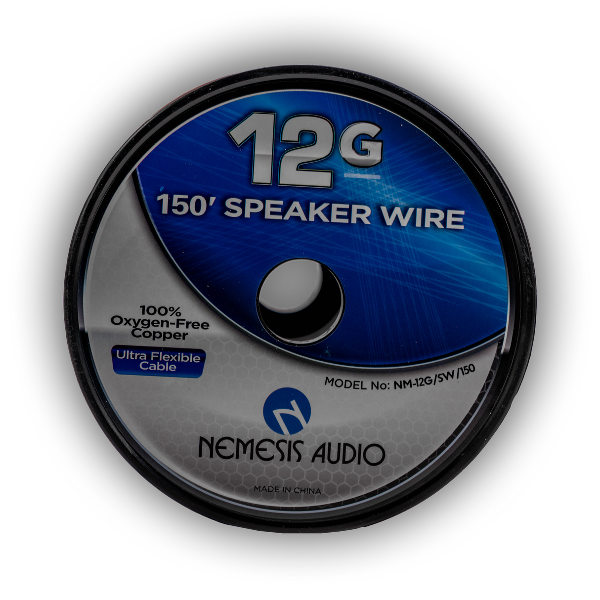 Nemesis Audio NM-12G/SW/150 12G Copper Speaker Wire - 150 Ft Nemesis Audio