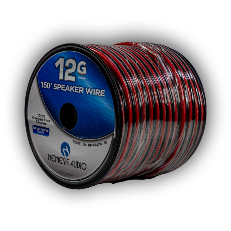Nemesis Audio NM-12G/SW/150 12G Copper Speaker Wire - 150 Ft Nemesis Audio