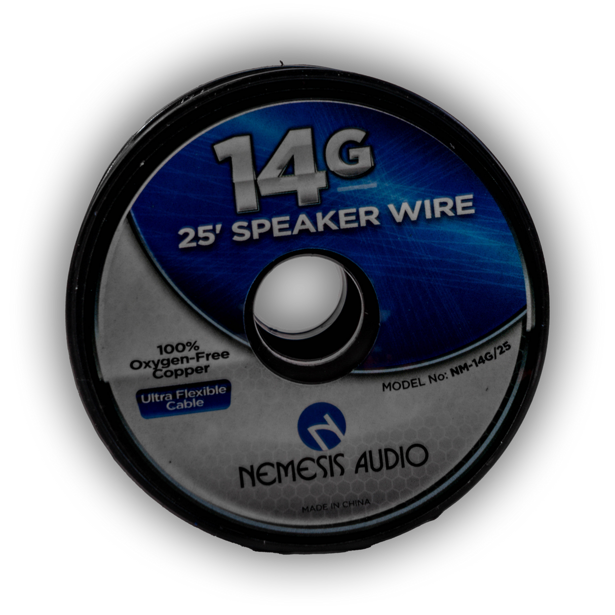 Nemesis Audio NM-14G/25 14G Copper Speaker Wire - 25 Ft Nemesis Audio
