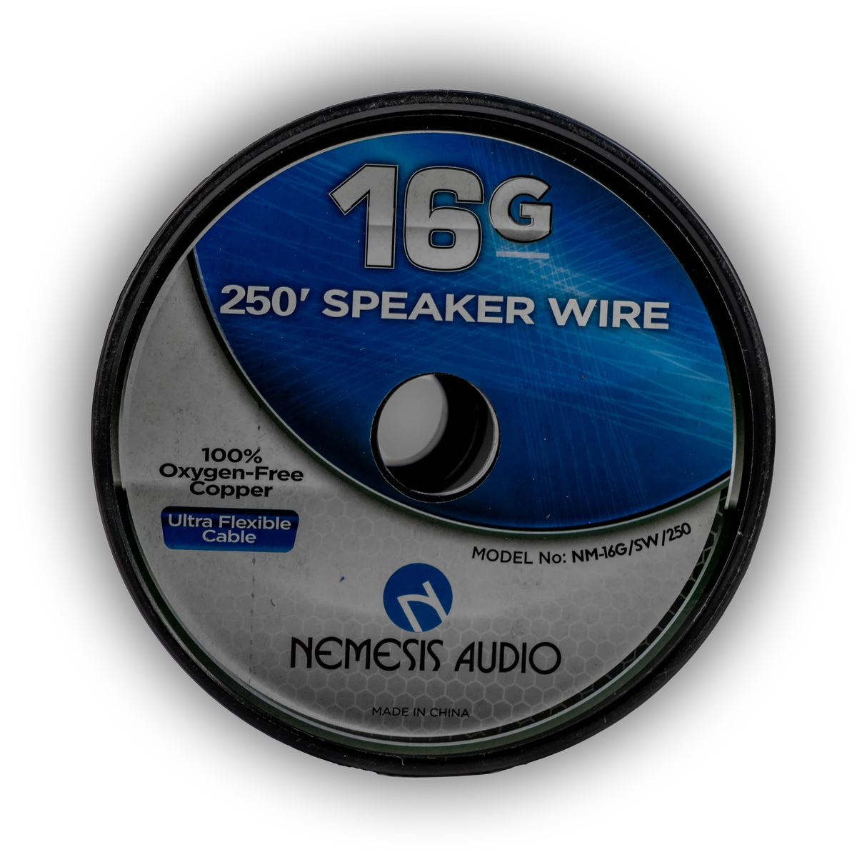 Nemesis Audio NM-16G/SW/250 16 Gauge Copper Speaker Wire - 250 Ft Nemesis Audio