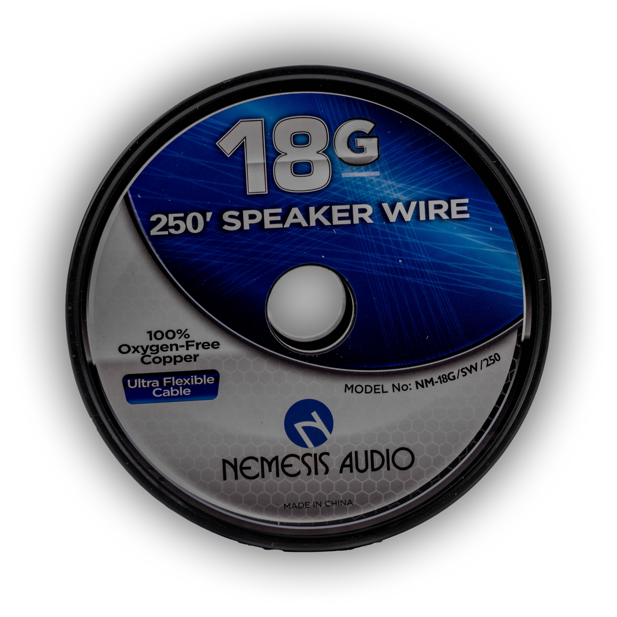 Nemesis Audio NM-18G/SW/250 18 Gauge Copper Speaker Wire - 250 Ft Nemesis Audio