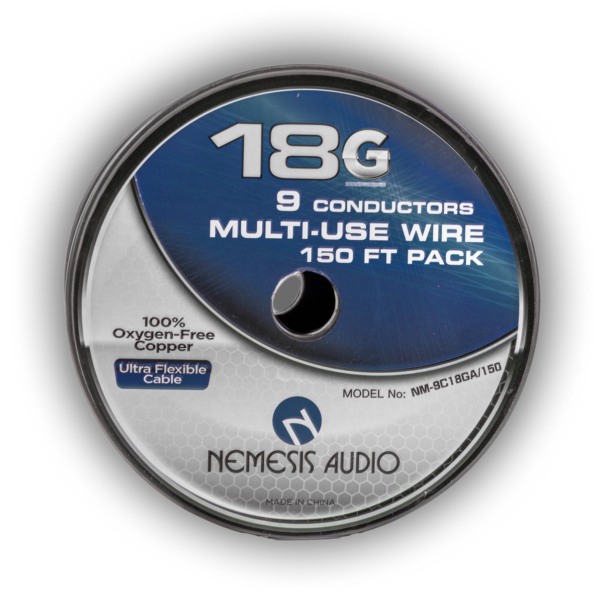 Nemesis Audio NM-9C18GA/150 18 Gauge Multi-Use Copper Speed Wire - 150 Ft Nemesis Audio