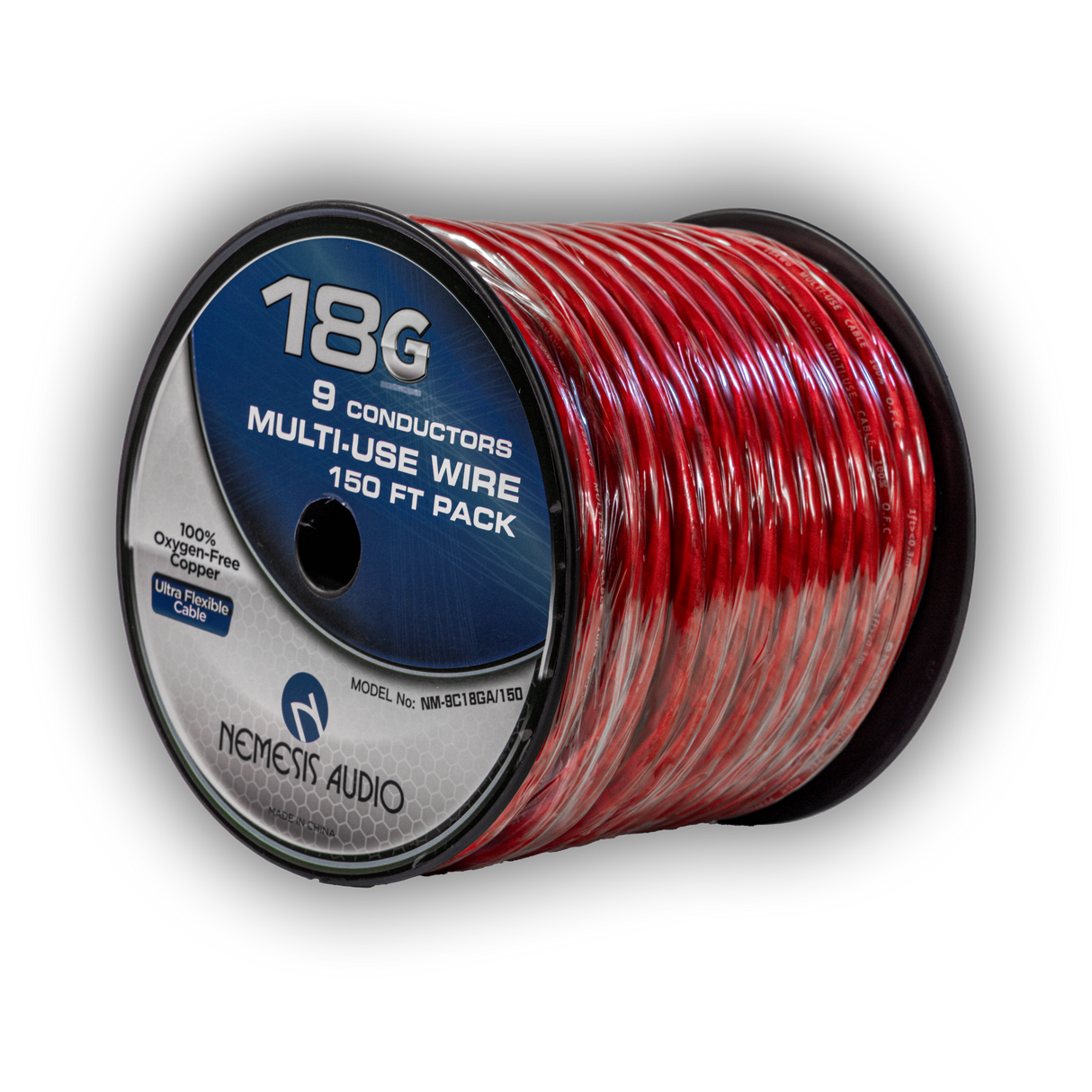 Nemesis Audio NM-9C18GA/150 18 Gauge Multi-Use Copper Speed Wire - 150 Ft Nemesis Audio