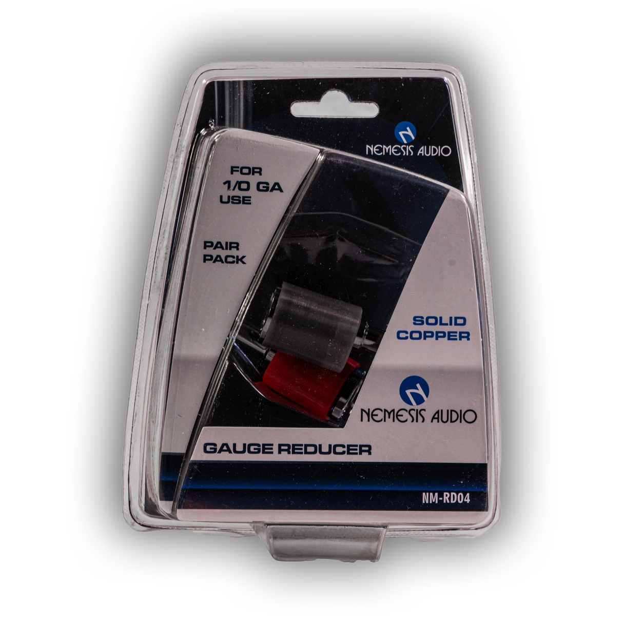 Nemesis Audio NM-RD04 Copper Gauge Reducers for 1/0 Gauge - 2 Pack Nemesis Audio