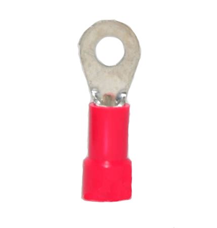 NOBLE TERMINAL RING – VINYL #6 22–18GA (50-PACK) #211H Midwest Fastener/Noble