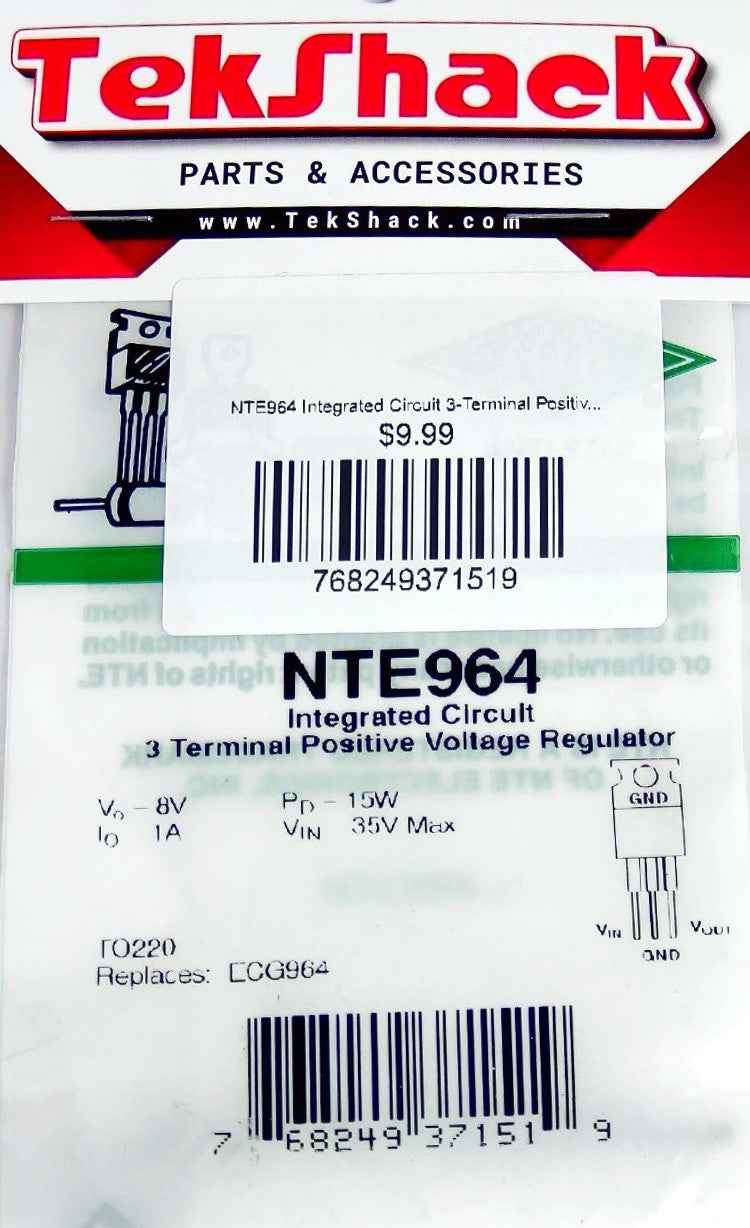 NTE5080A Zener Diode 2.4V 0.5W DO-35 Through-Hole NTE
