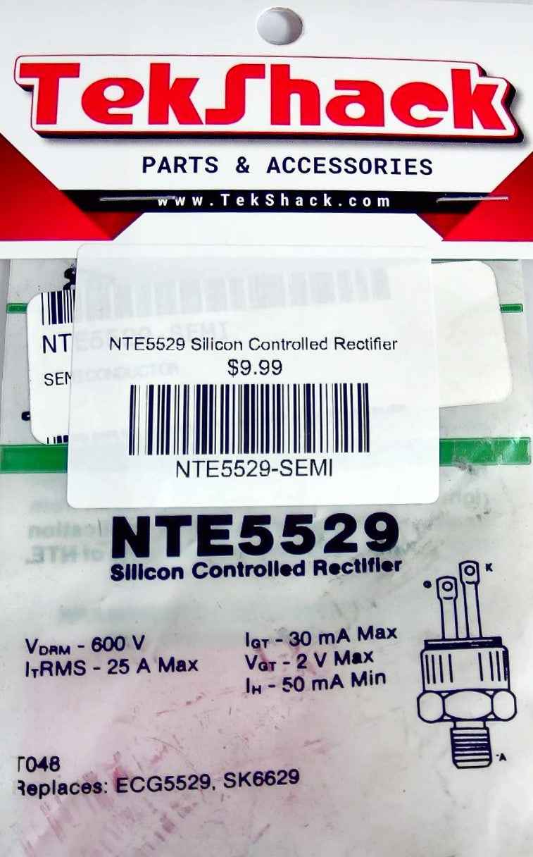 NTE5529 Silicon Controlled Rectifier NTE