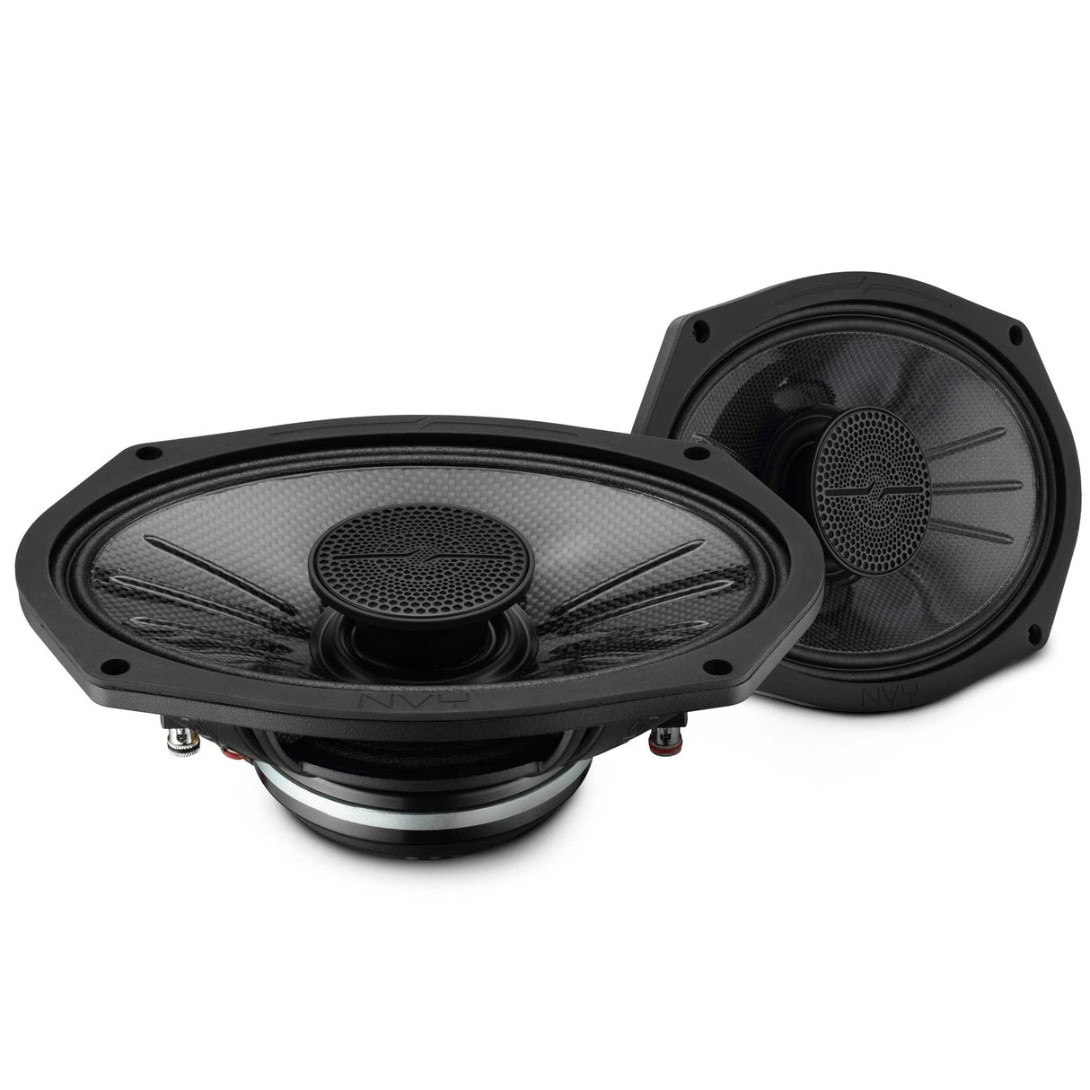 6x9” Slim Hybrid Loudspeakers with Compression Driver, Carbon Fiber Cone and Neodymium Magnet | 250W RMS 2-Ohm