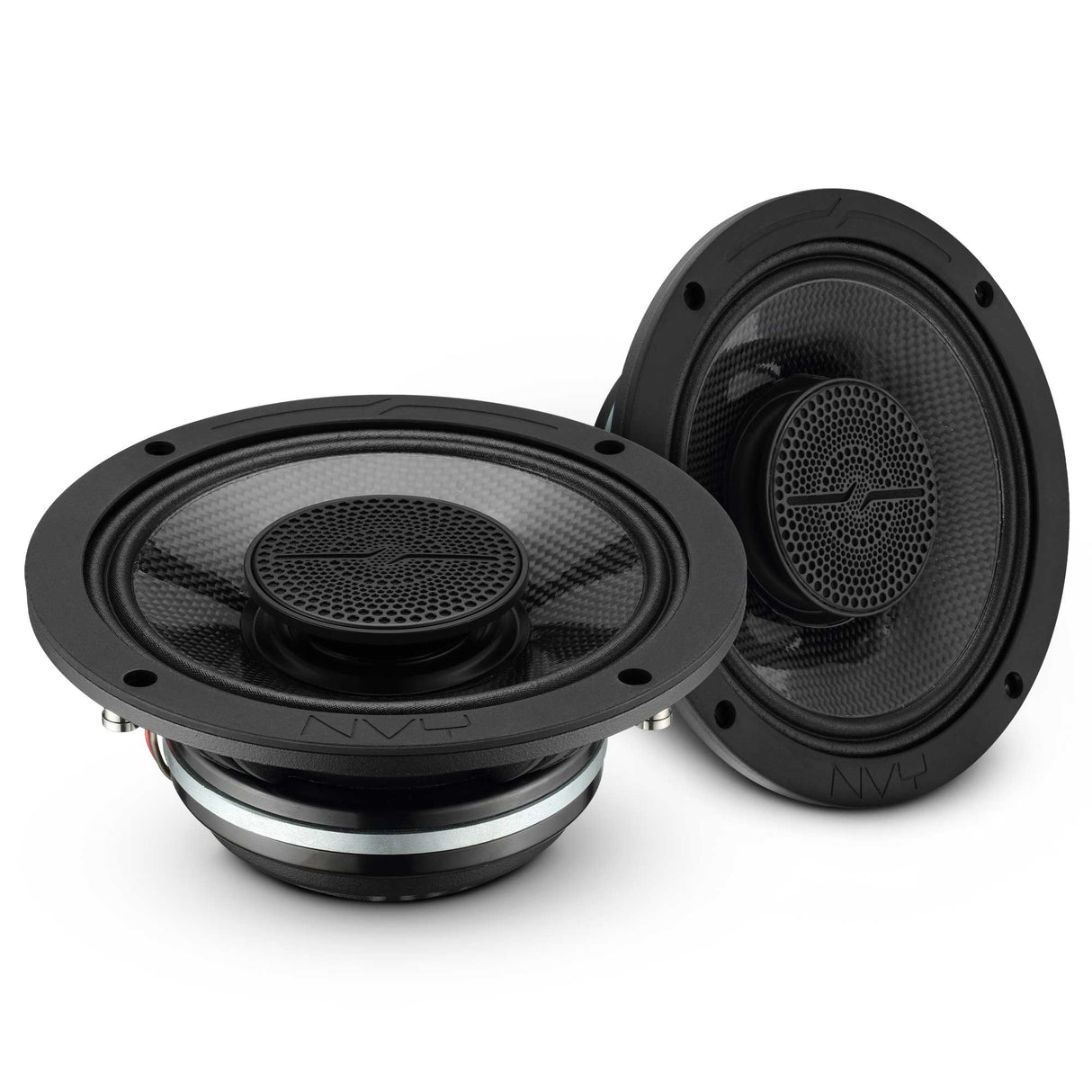 6.5” Slim Hybrid Loudspeakers with Compression Driver, Carbon Fiber Cone and Neodymium Magnet | 250W RMS 4-Ohm