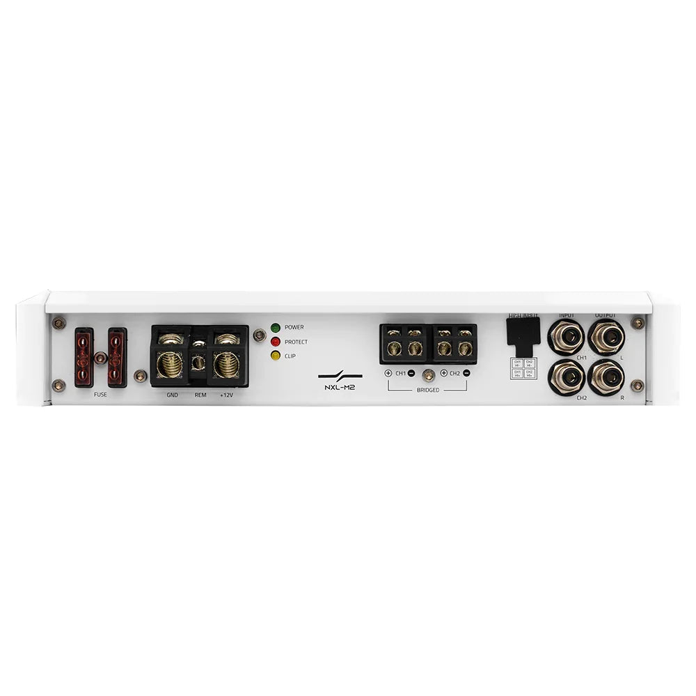 DS18 NXL-M2 NXL 2-Channel Full-Range Class D IP55 Marine Amplifier | 2 x 250W RMS @ 4-Ohm DS18