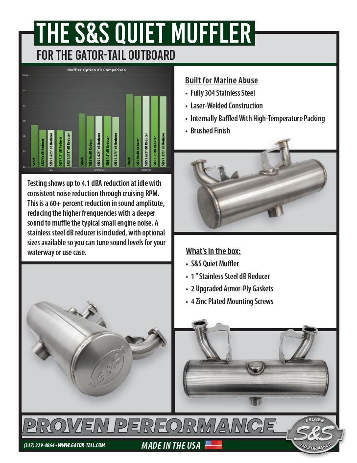 S&S Quiet Muffler