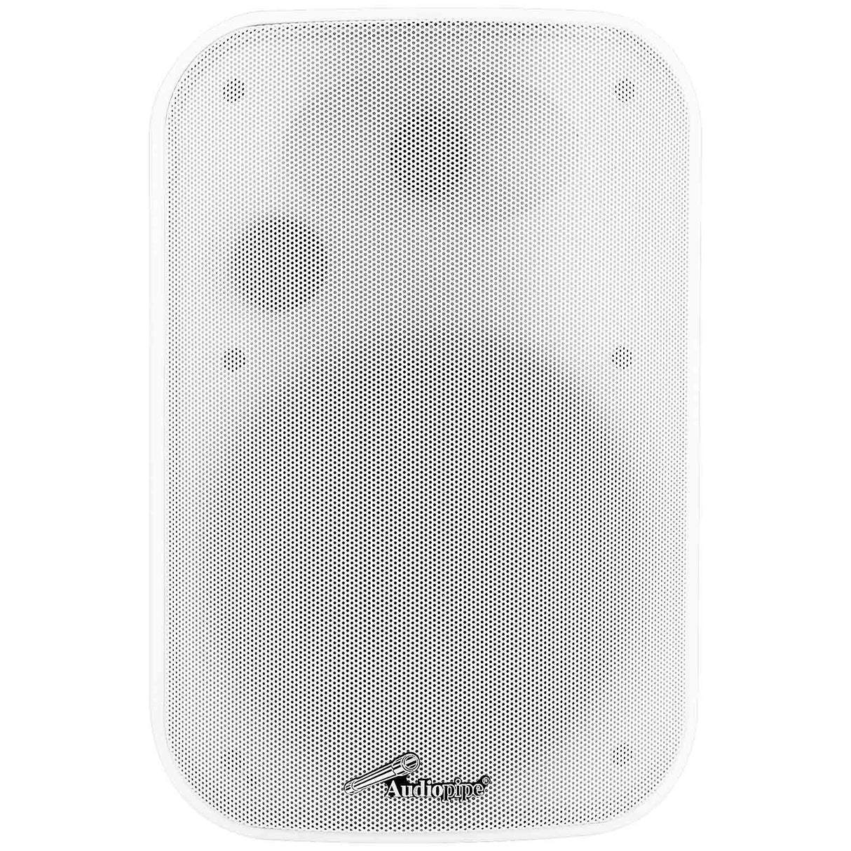 6.5” 2-Way Indoor/Outdoor Weatherproof Loudspeaker (ODP-653 WHT), Sold in pairs Audiopipe