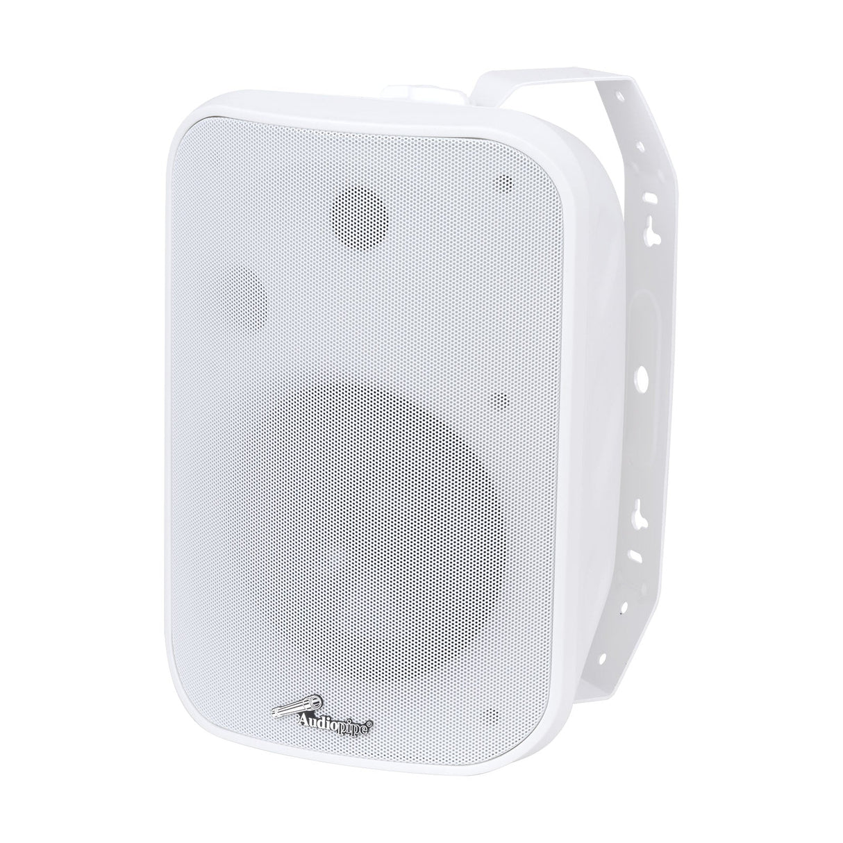 6.5” 2-Way Weatherproof Professional Monitor Speaker (ODP-670T-WHT), Sold individually Audiopipe