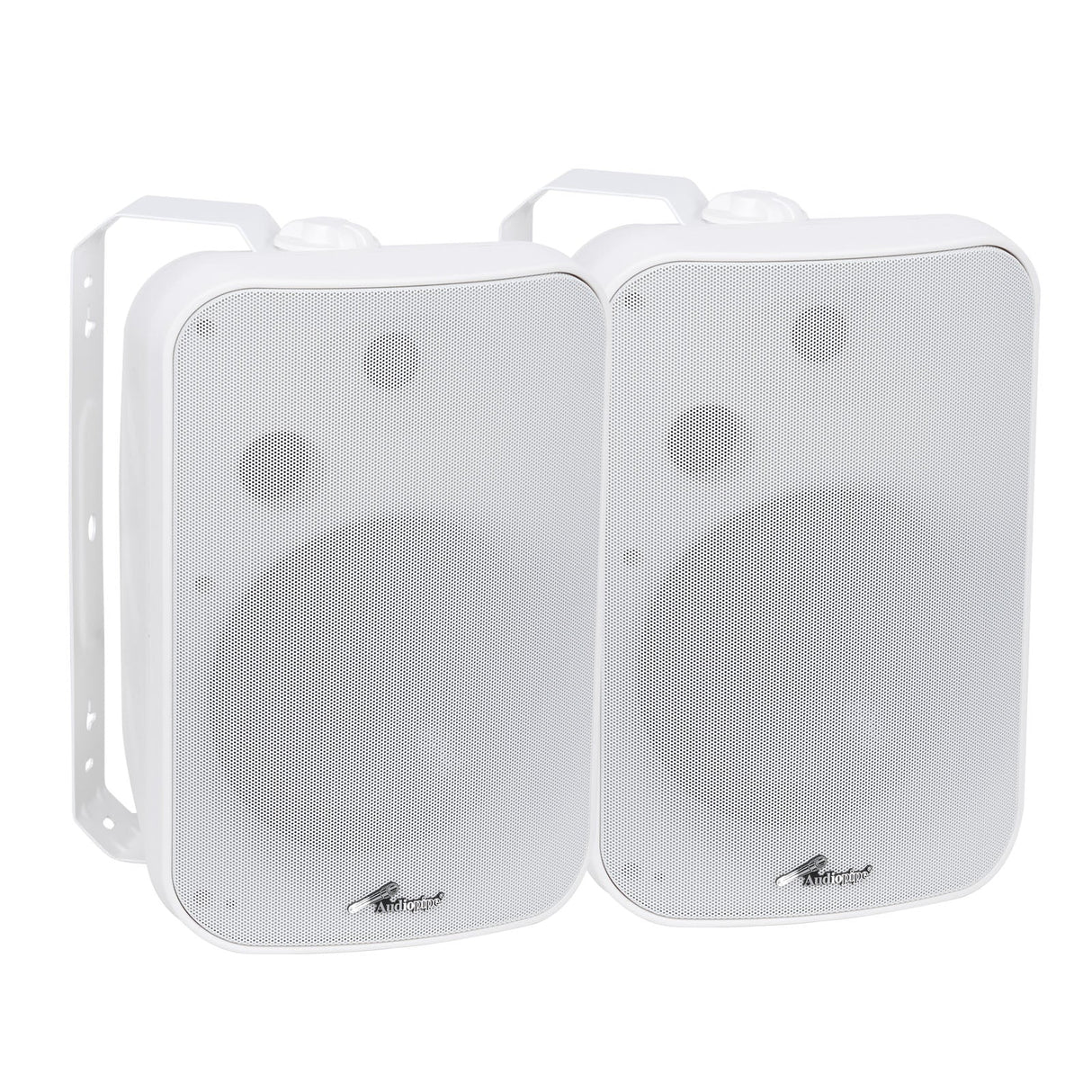 8” 2-Way Indoor/Outdoor Weatherproof Loudspeaker (ODP-855 WHT) Audiopipe