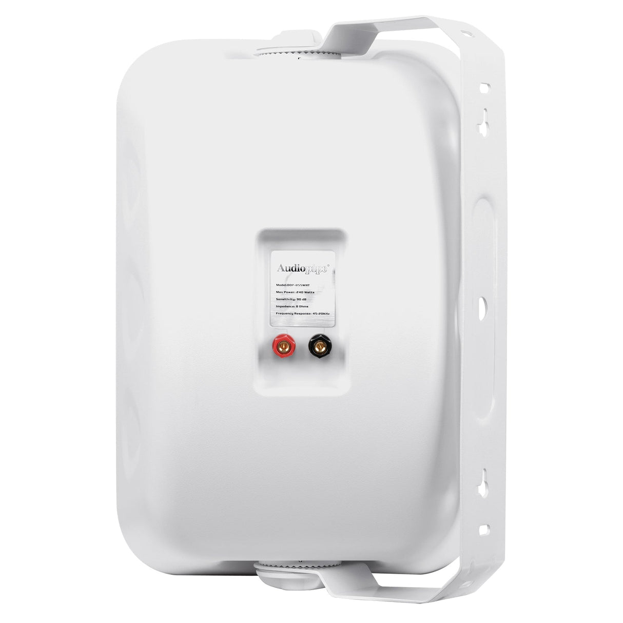 8” 2-Way Indoor/Outdoor Weatherproof Loudspeaker (ODP-855 WHT) Audiopipe