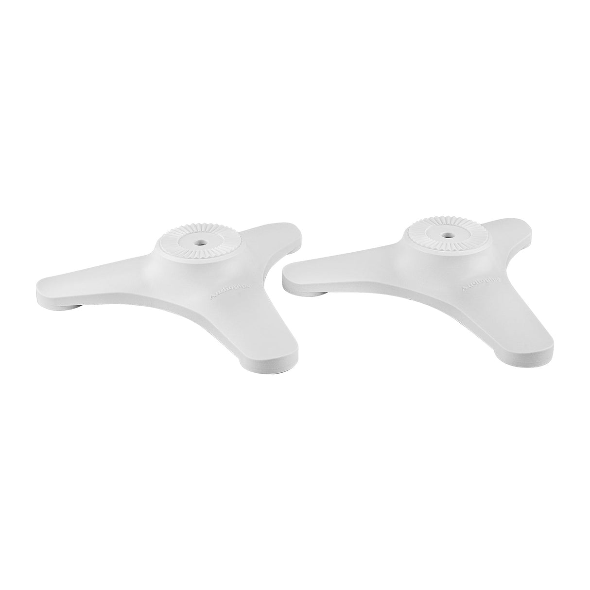 ABS Table-top Indoor/Outdoor Speaker Stand (ODP-BASE1-WHT), Sold in pairs Audiopipe