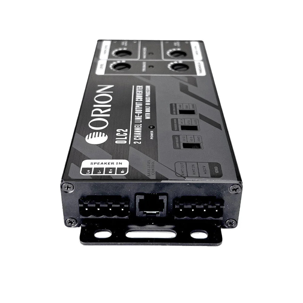 Orion OLC2 2-Channel Line Out Converter With Bass Processor Orion