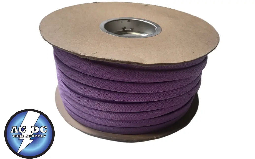 PET 3/4" Expandable Wire Cable Sleeving Sheathing Braided Loom, you choose the color and length AC/DC WIRE AND SUPPLY