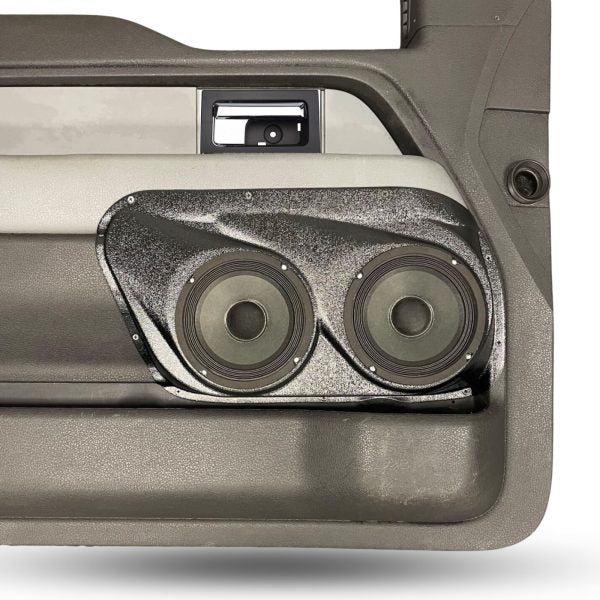 Custom Speaker Pods Dual 6.5″ Speaker Pods for the Front Door of a 09-14 Ford F-150 Custom Speaker Pods
