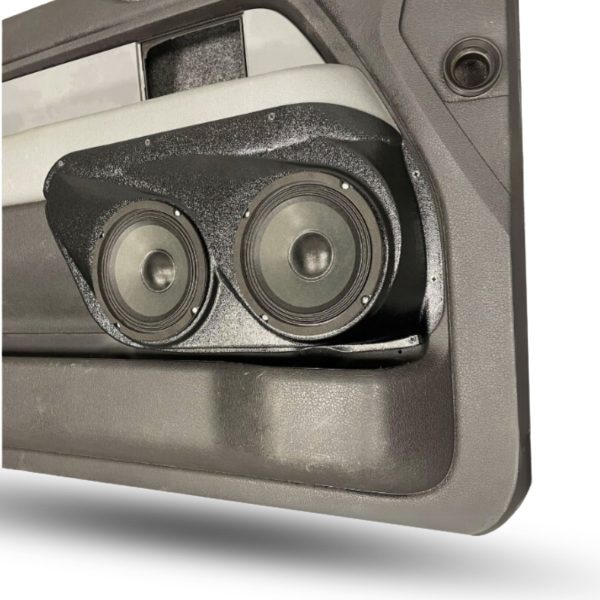 Custom Speaker Pods Dual 6.5″ Speaker Pods for the Front Door of a 09-14 Ford F-150 Custom Speaker Pods
