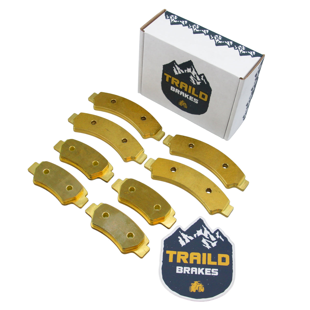 CFMoto U10 PRO/U10XL PRO 2025-2026 Brass Brake Pad Set Traild