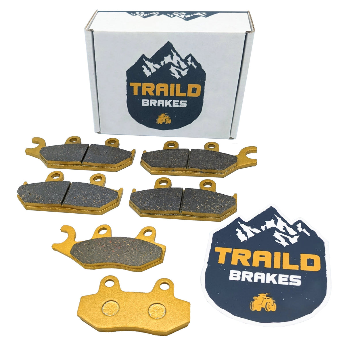 Can Am Commander 1000R 2019-2020 Ceramic Brake Pad Set Traild