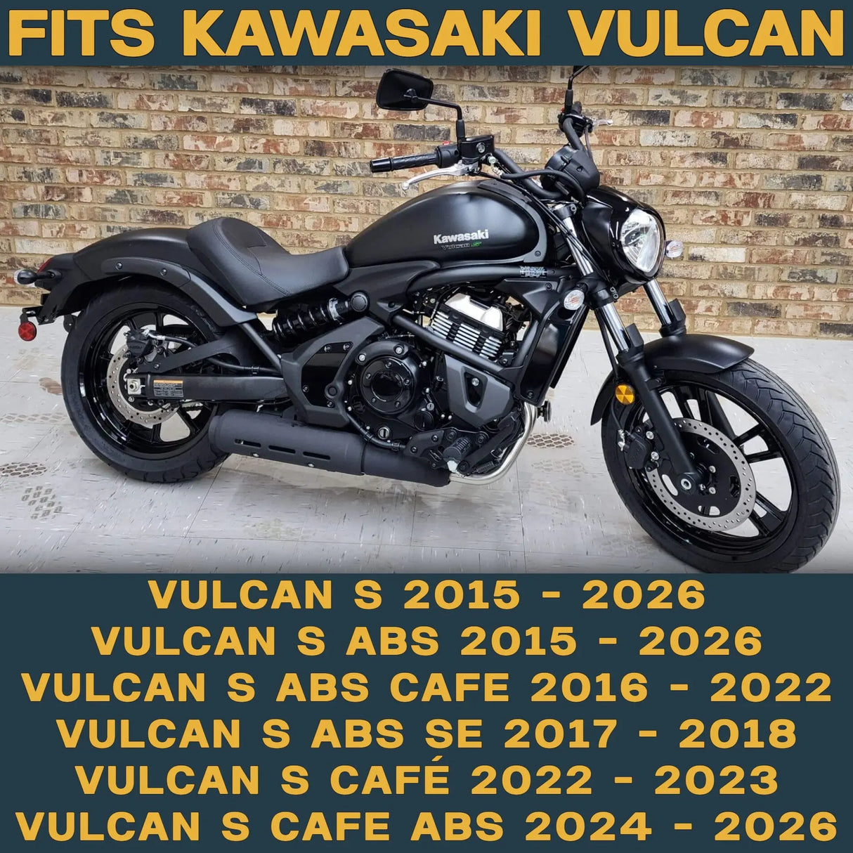 Kawasaki Vulcan S 2015-2026 Ceramic Brake Pad Set Traild
