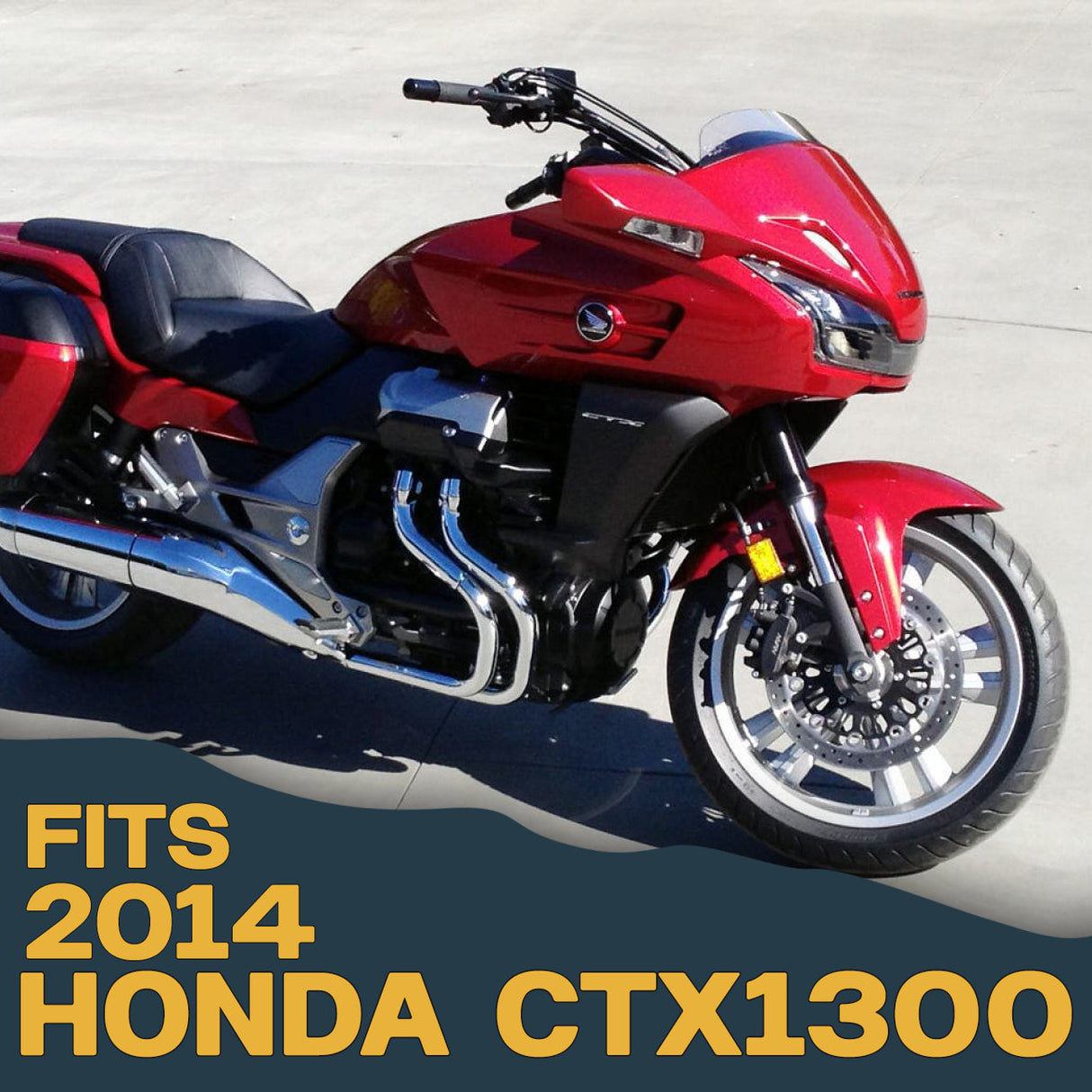 Honda CTX1300 2014 Ceramic Brake Pad Set Traild