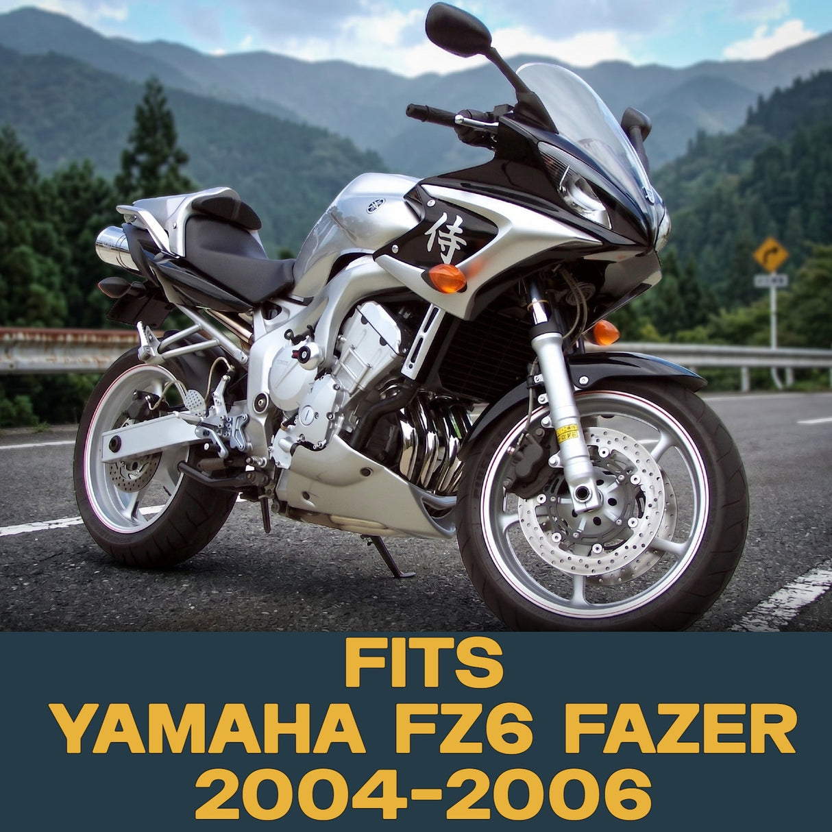 Yamaha FZ6 Fazer 2004-2006 Ceramic Brake Pad Set Traild