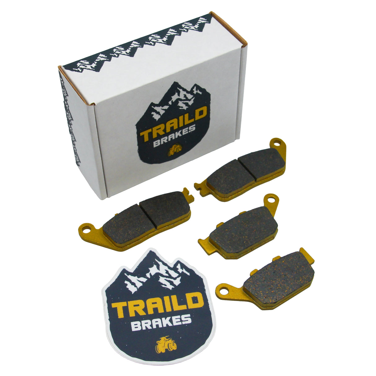 Honda CBR300RA 2015-2022 Ceramic Brake Pad Set Traild