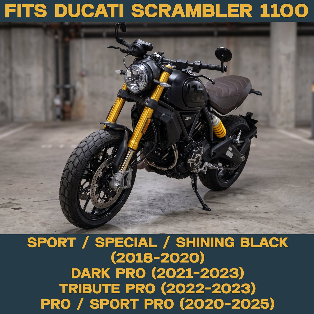 Ducati Scrambler 1100 2018-2026 Ceramic Brake Pad Set Traild