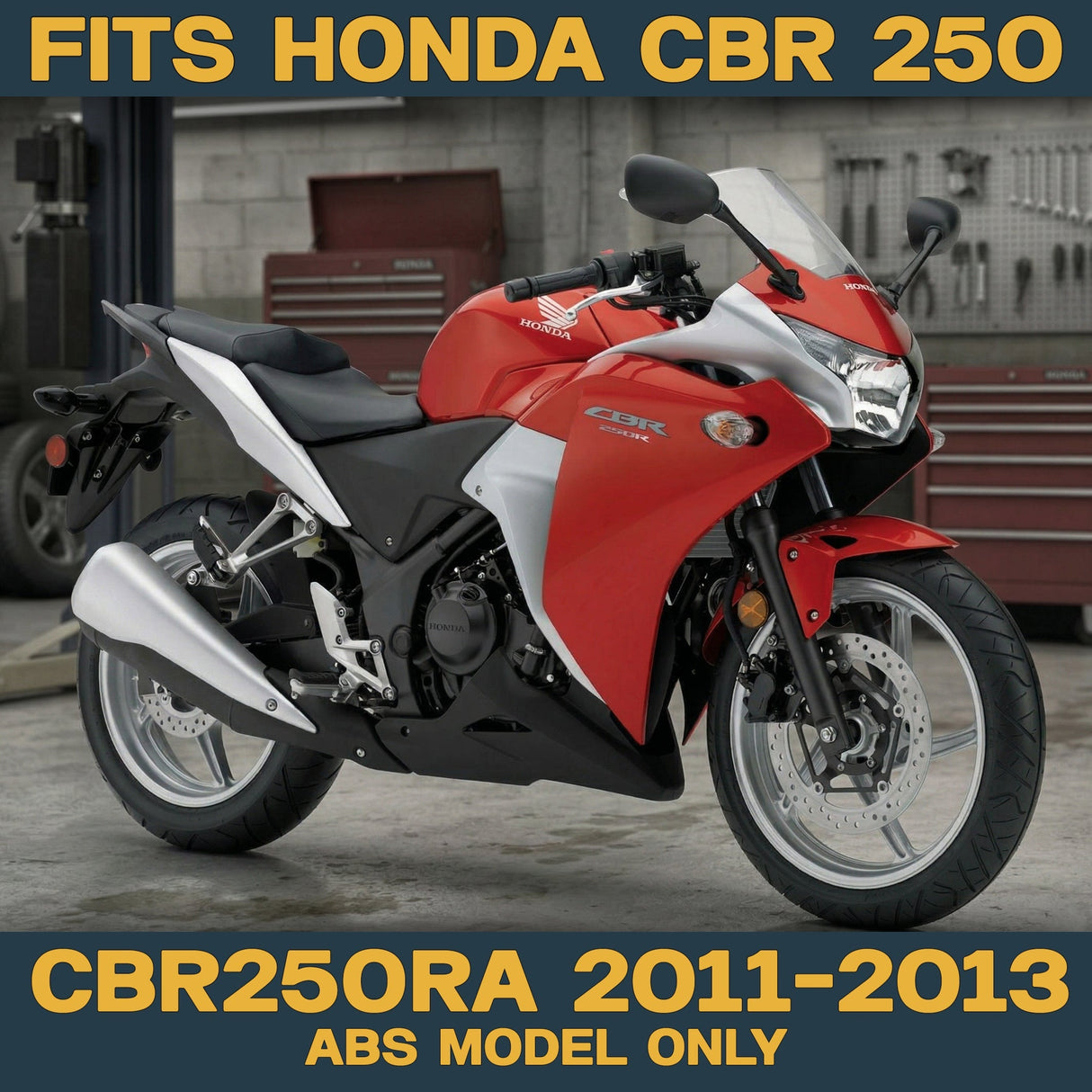 Honda CBR250RA 2011-2013 Ceramic Brake Pad Set Traild