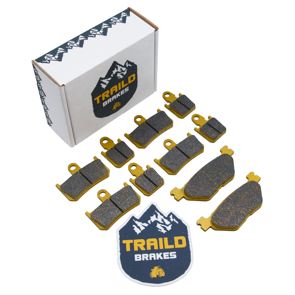 Yamaha VMAX 1700 2009-2020 Ceramic Brake Pad Set Traild