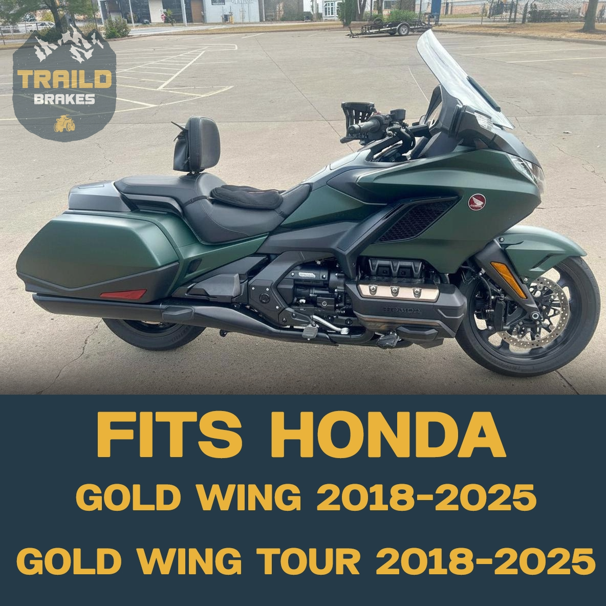 Honda Gold Wing 2018-2025 Ceramic Brake Pad Full Vehicle Set Traild