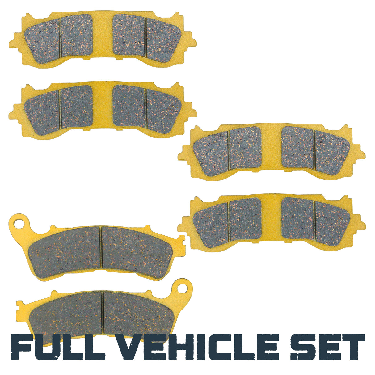 Honda Gold Wing 2018-2025 Ceramic Brake Pad Full Vehicle Set Traild