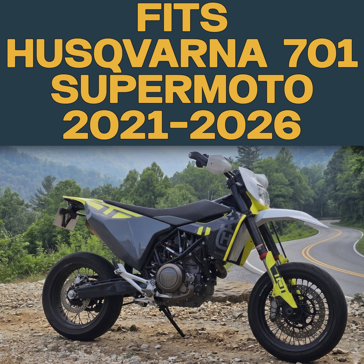 Husqvarna 701 Supermoto 2021-2026 Ceramic Brake Pad Set Traild