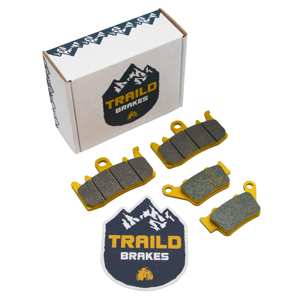 Husqvarna 701 Supermoto 2021-2026 Ceramic Brake Pad Set Traild