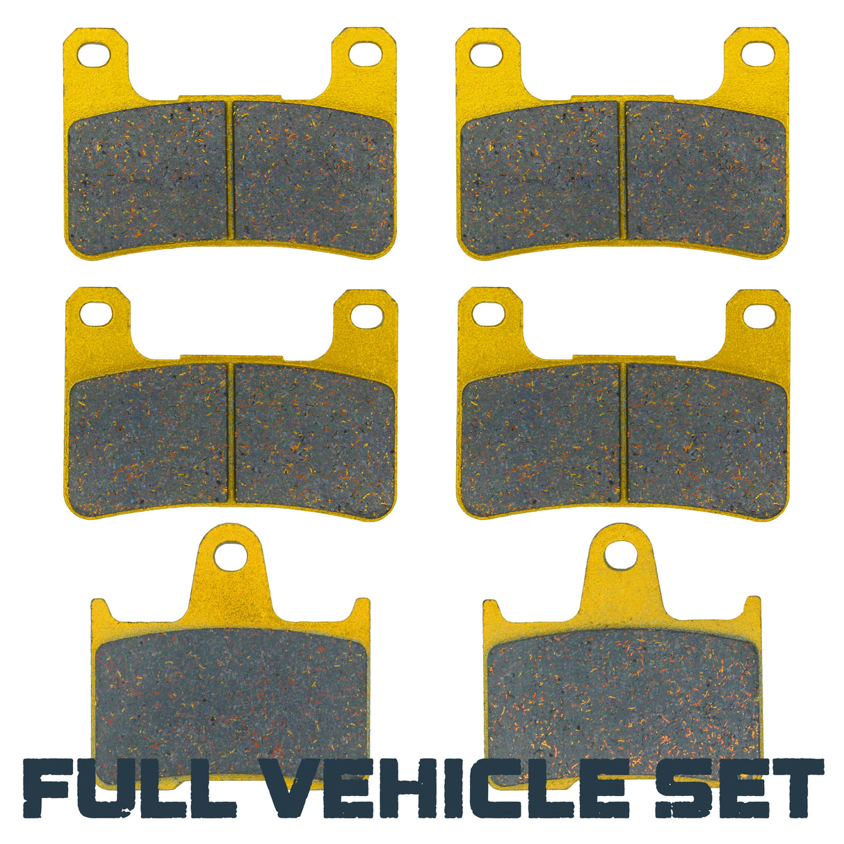 Suzuki GSX-R600/GSX-R750/GSX-R1000 2004–2006 Ceramic Brake Pad Set Traild