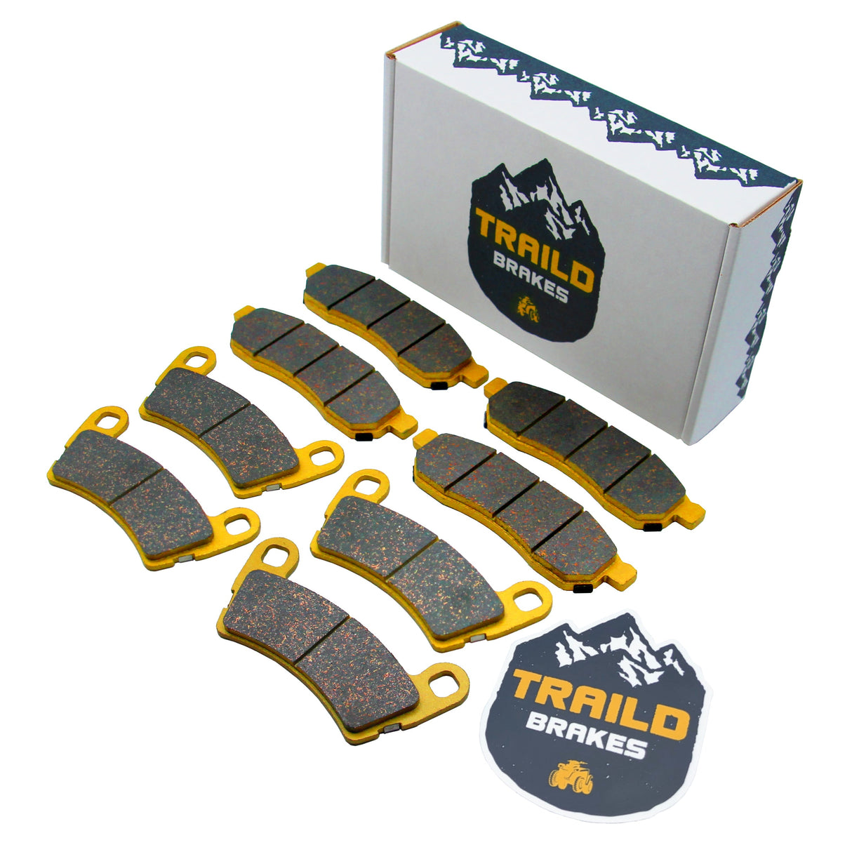 Polaris Ranger XD 1500/Crew XD 1500 2024-2026 Ceramic Brake Pad Set Traild