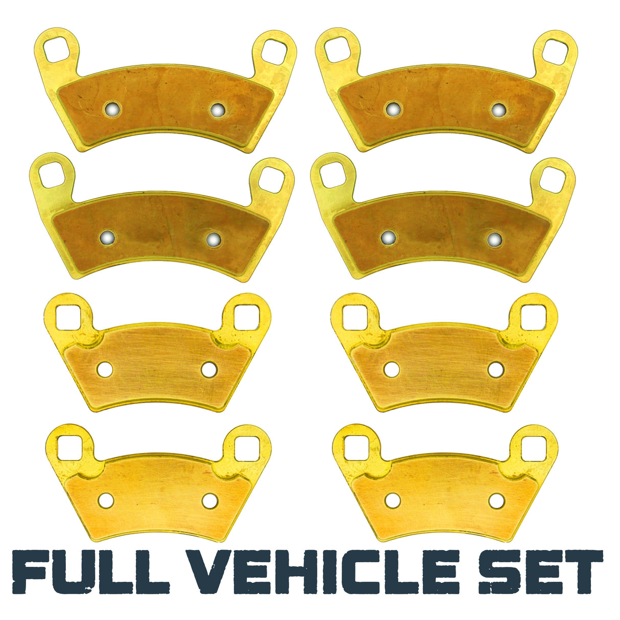 Polaris RZR 4 800/RZR XP 900 2010-2014 Brass Brake Pad Set Traild