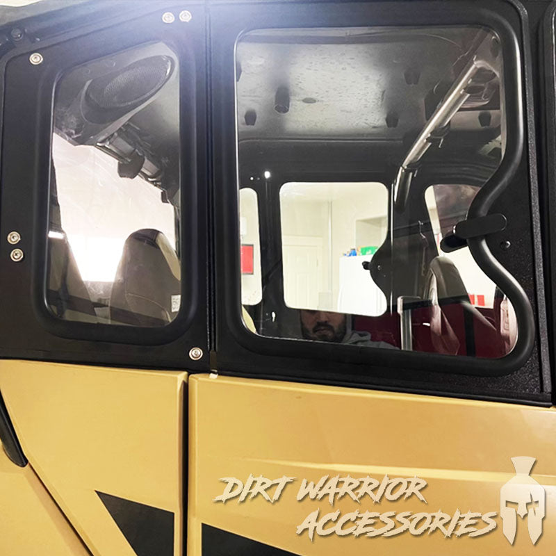 POLARIS GENERAL 4-SEAT Cab Enclosure "THE VAULT" 2016+ Upper Side Doors & Panels (Patent Pending)