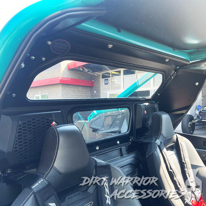 POLARIS RZR PRO R REAR WINDSHIELD W/ROCKFORD FOSGATE SYSTEM 2025+