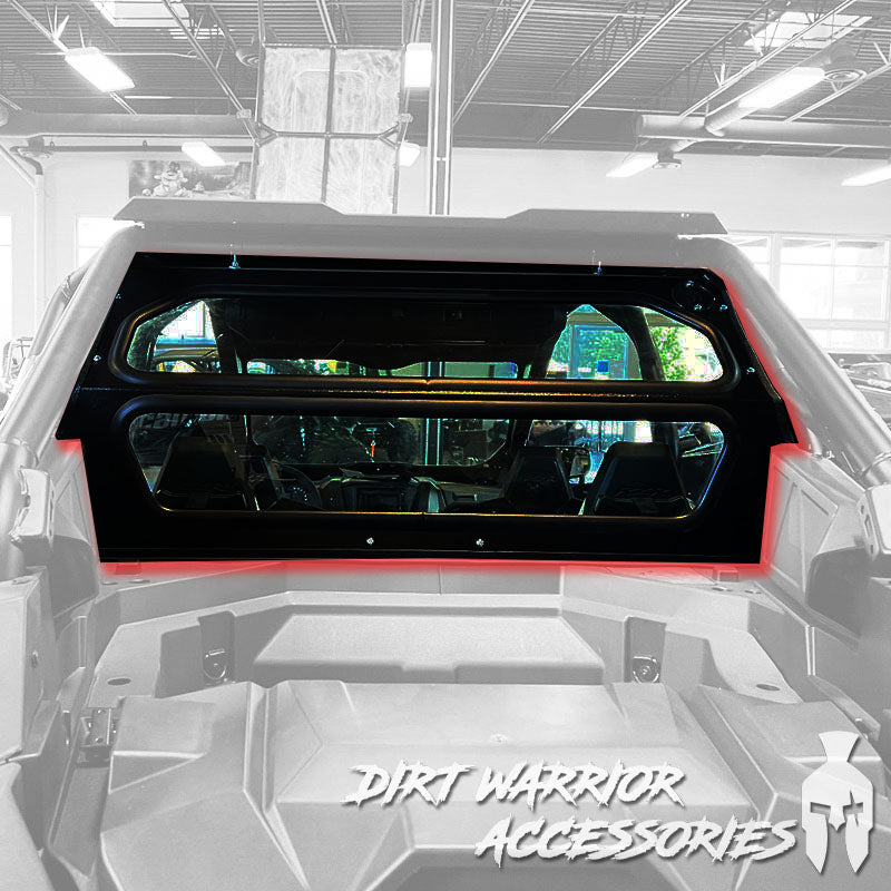 POLARIS RZR PRO XP / TURBO R REAR WINDSHIELD 2019-24