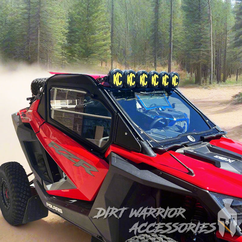 POLARIS RZR PRO XP / Turbo R 2-SEAT Cab Enclosure 2019-24 "THE VAULT" Upper Side Doors & Panels (Patent Pending)