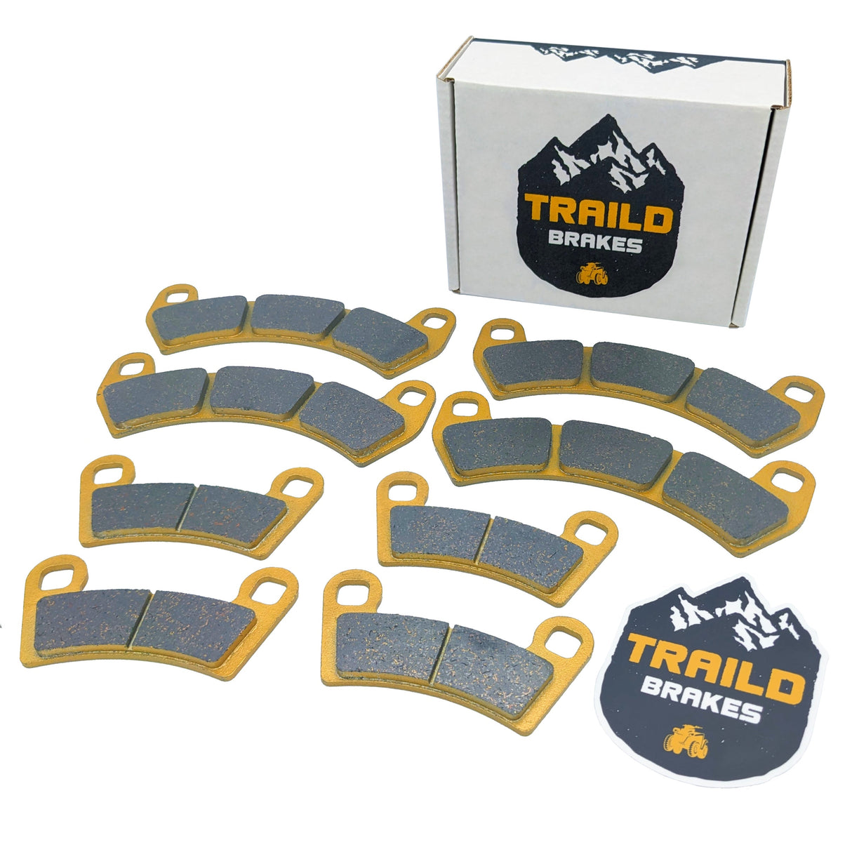 Polaris General XP 4 1000 2020-2026 Ceramic Brake Pad Set Traild