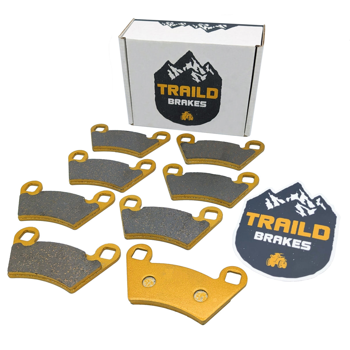 Polaris Ranger 400/500/570/650/700/800 Mid-Size 2004-2022 Ceramic Brake Pad Set Traild